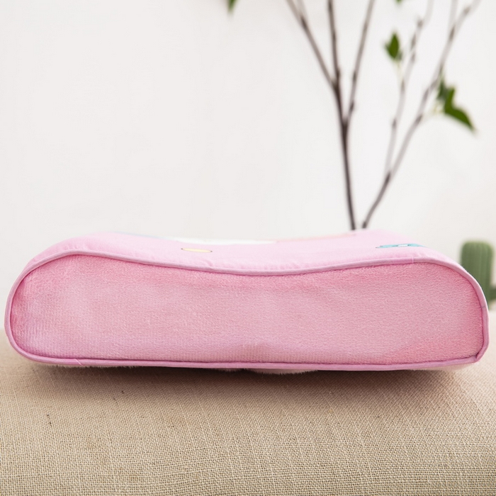 91家纺网 家纺一手货源 找家纺 大黄蜂家居家纺 2025新款全棉13372棉儿童卡通乳胶枕套 可爱女孩