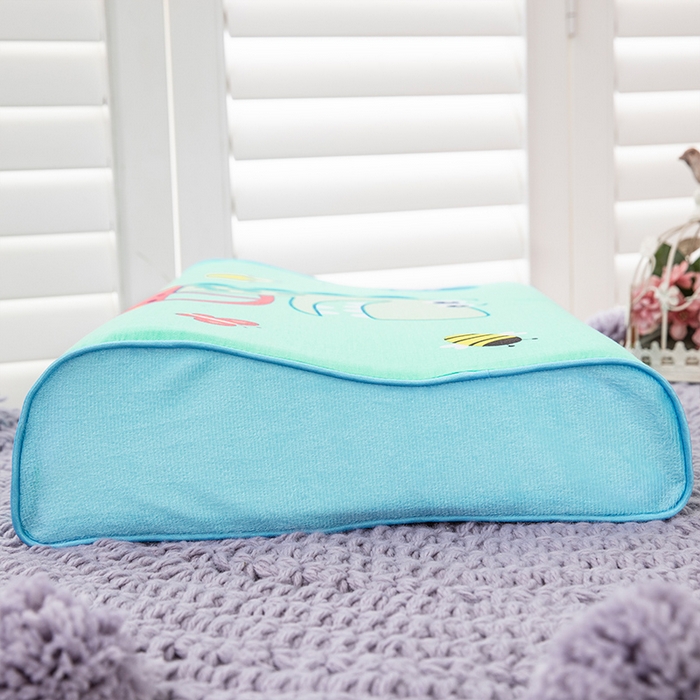 91家纺网 家纺一手货源 找家纺 大黄蜂家居家纺 2025新款全棉13372棉儿童卡通乳胶枕套 汽车恐龙