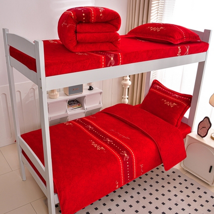 91家纺网 家纺一手货源 找家纺 （总）芯诗曼家纺 2025新款金貂绒牛奶绒印花三件套