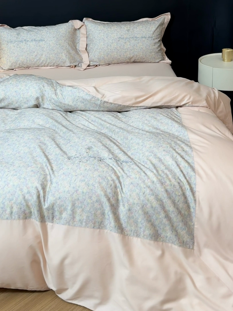 91家纺网 家纺一手货源 找家纺 （总）迷尚家居 2025新款天丝棉全棉磨毛工艺款四件套