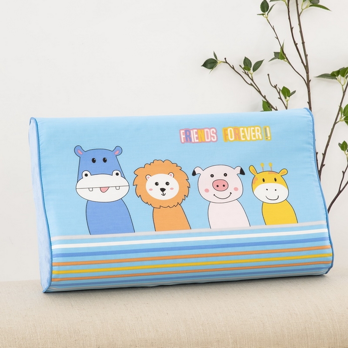 91家纺网 家纺一手货源 找家纺 大黄蜂家居家纺 2025新款全棉13372棉儿童卡通乳胶枕套 好朋友