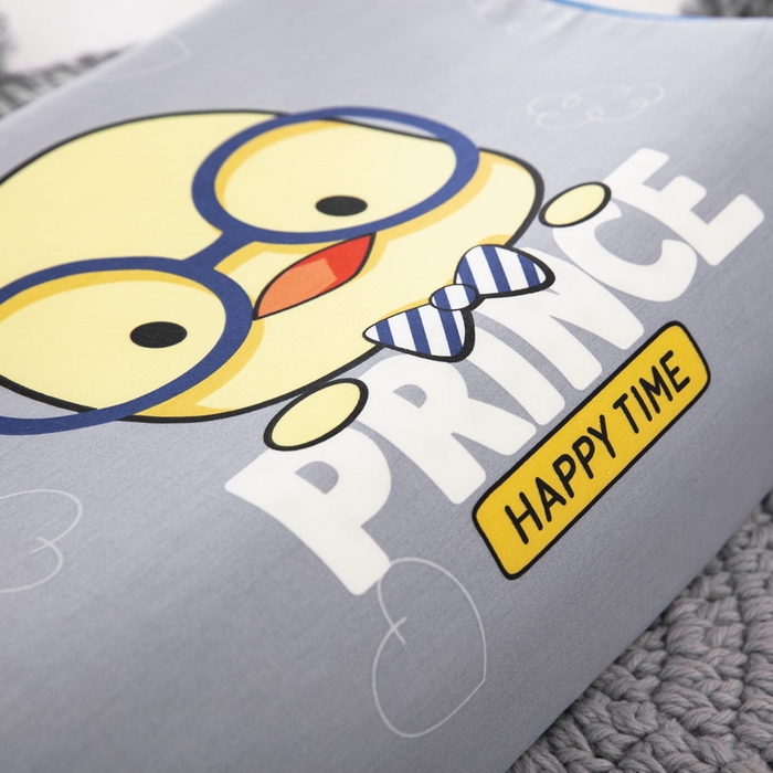 91家纺网 家纺一手货源 找家纺 大黄蜂家居家纺 2025新款全棉13372棉儿童卡通乳胶枕套 小鸡先生