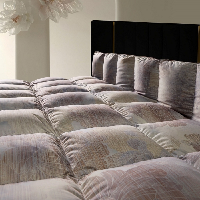 91家纺网 家纺一手货源 找家纺 （总）织梦人羽绒工厂店 2025新款高蓬松羽绒95鹅绒大牌同款花型莫代尔印花