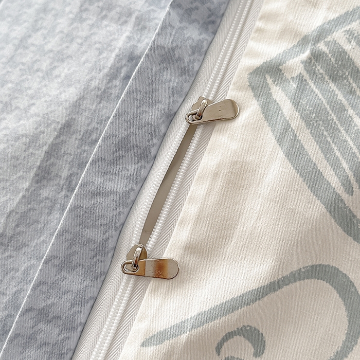 91家纺网 家纺一手货源 找家纺 宇彬家纺 2025直播新款13372全棉纯棉印花单双人被套喷气小清新简约热款学生被罩 布拉格调新花型上新