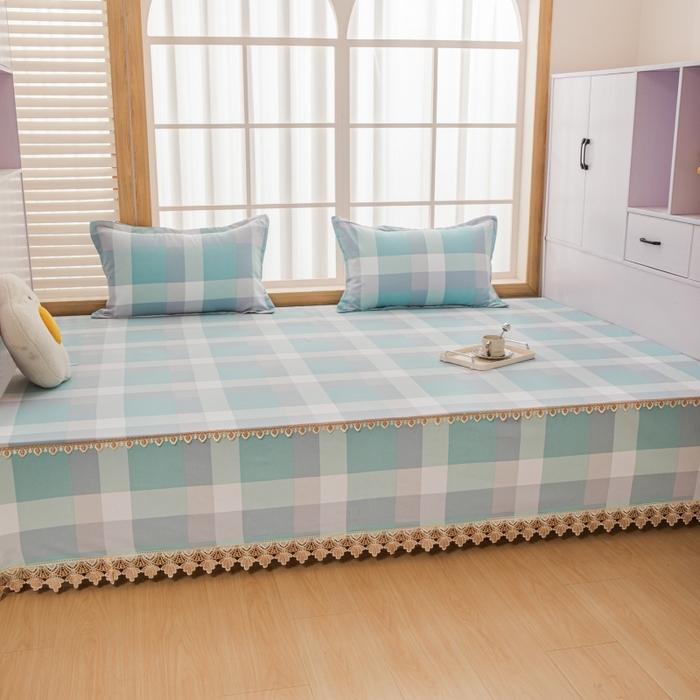 91家纺网 家纺一手货源 找家纺 （总）手艺人家纺 2025新款单层老粗布炕盖LDK23-LDK27