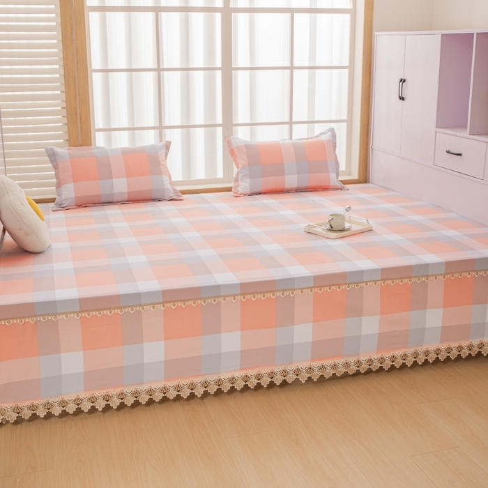 91家纺网 家纺一手货源 找家纺 手艺人家纺 2025新款单层老粗布炕盖LDK23-LDK27 LDK26