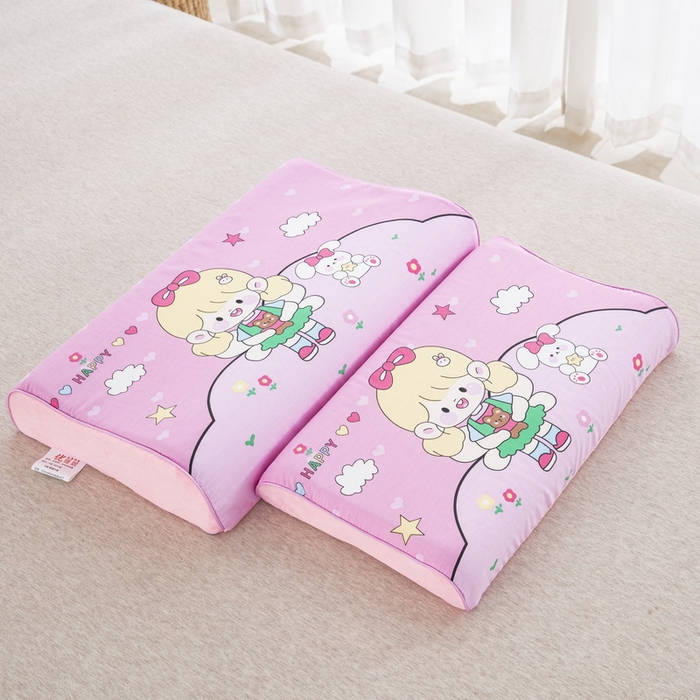 91家纺网 家纺一手货源 找家纺 大黄蜂家居家纺 2025新款全棉13372棉儿童卡通乳胶枕套 组合图