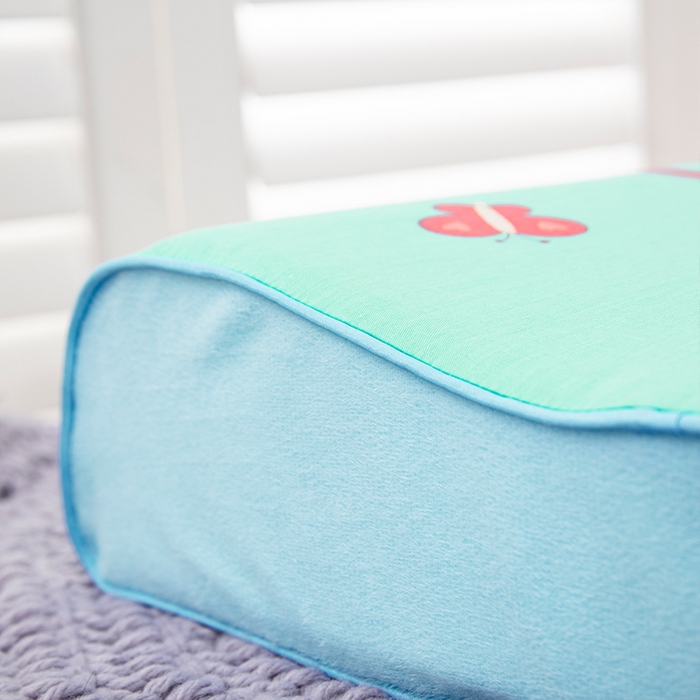 91家纺网 家纺一手货源 找家纺 大黄蜂家居家纺 2025新款全棉13372棉儿童卡通乳胶枕套 汽车恐龙