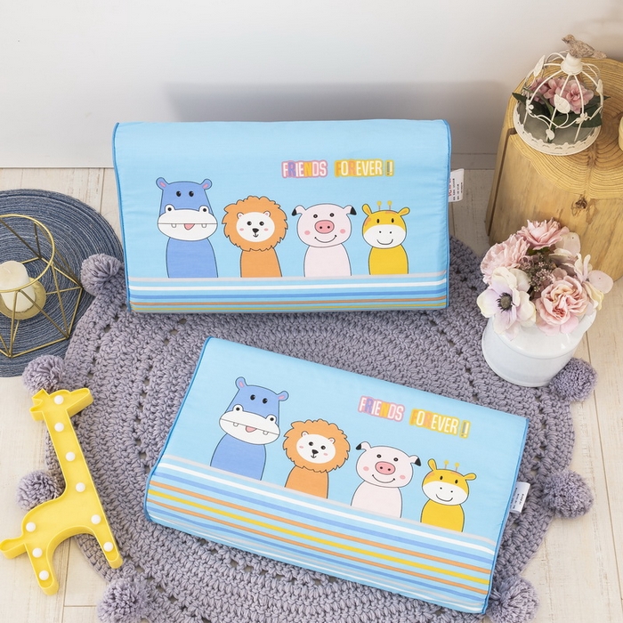 91家纺网 家纺一手货源 找家纺 大黄蜂家居家纺 2025新款全棉13372棉儿童卡通乳胶枕套 好朋友