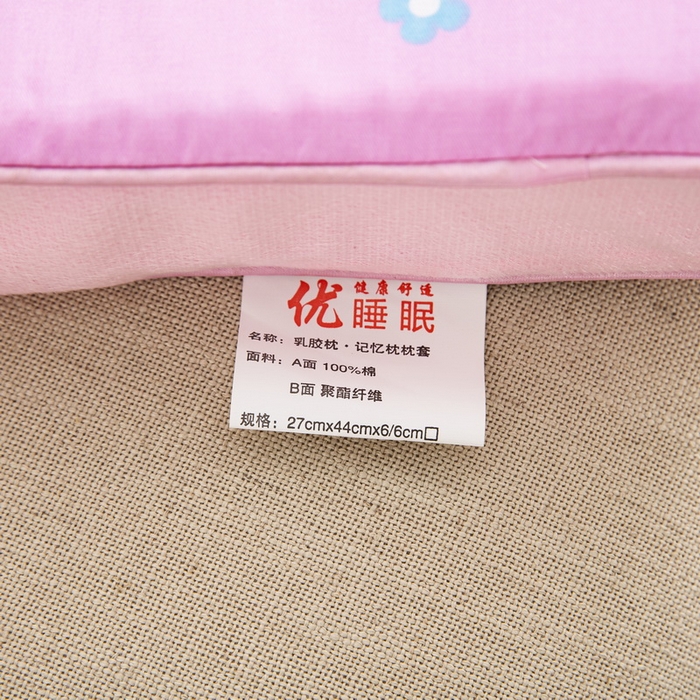 91家纺网 家纺一手货源 找家纺 大黄蜂家居家纺 2025新款全棉13372棉儿童卡通乳胶枕套 兔宝贝