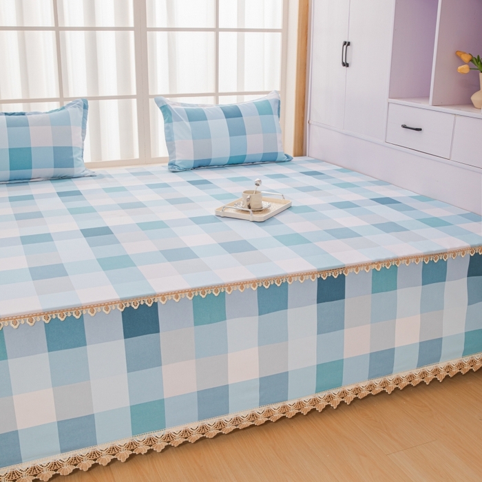 91家纺网 家纺一手货源 找家纺 手艺人家纺 2025新款单层老粗布炕盖LDK23-LDK27 LDK27