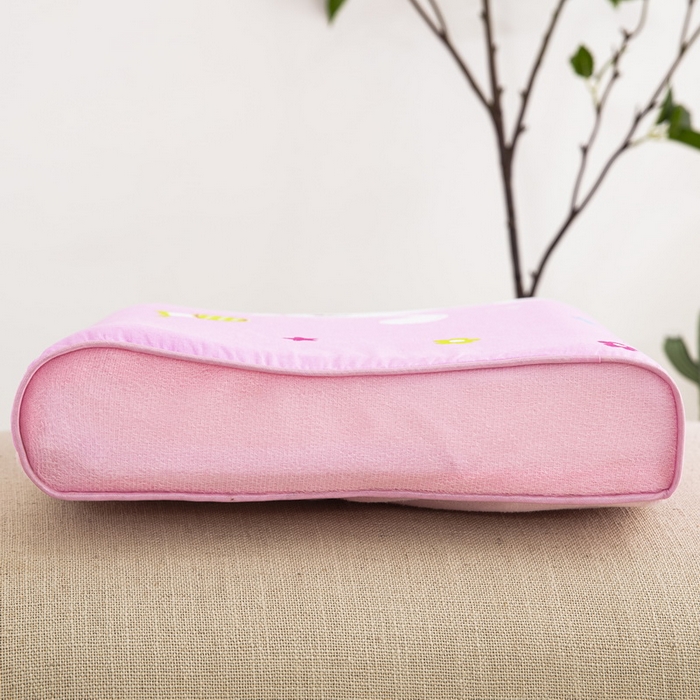 91家纺网 家纺一手货源 找家纺 大黄蜂家居家纺 2025新款全棉13372棉儿童卡通乳胶枕套 兔宝贝