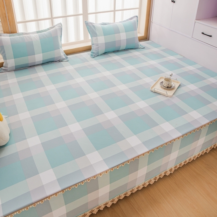 91家纺网 家纺一手货源 找家纺 （总）手艺人家纺 2025新款单层老粗布炕盖LDK23-LDK27