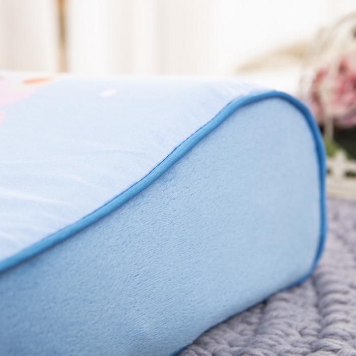 91家纺网 家纺一手货源 找家纺 大黄蜂家居家纺 2025新款全棉13372棉儿童卡通乳胶枕套 开心狮子