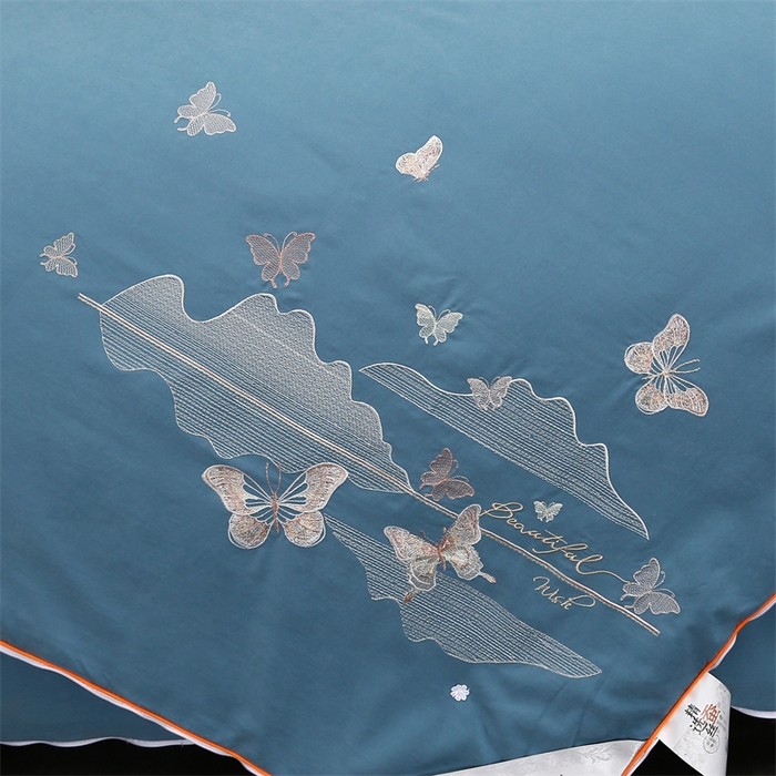 91家纺网 家纺一手货源 找家纺 （总）恒鑫 2025新款全棉绣花桑蚕丝冬被春秋被拉链二合一子母被