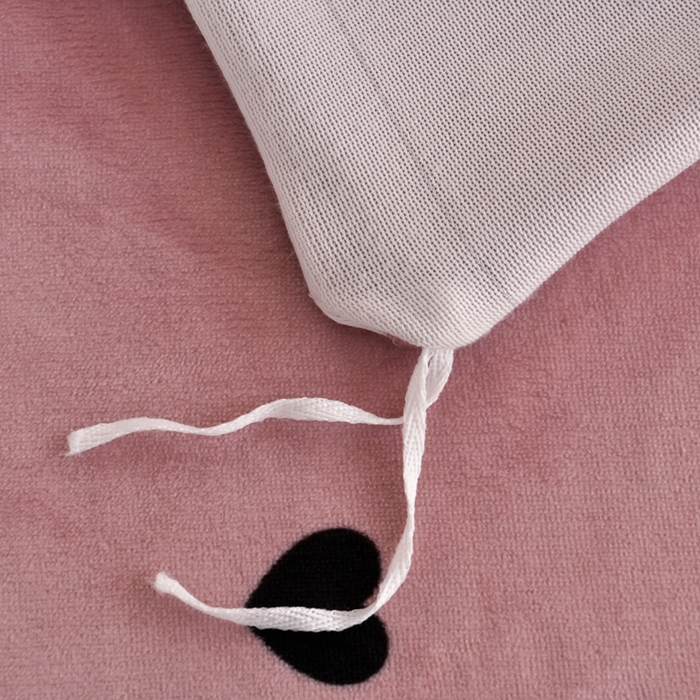 91家纺网 家纺一手货源 找家纺 芯诗曼家纺 2025新款金貂绒牛奶绒印花三件套 蝴蝶结