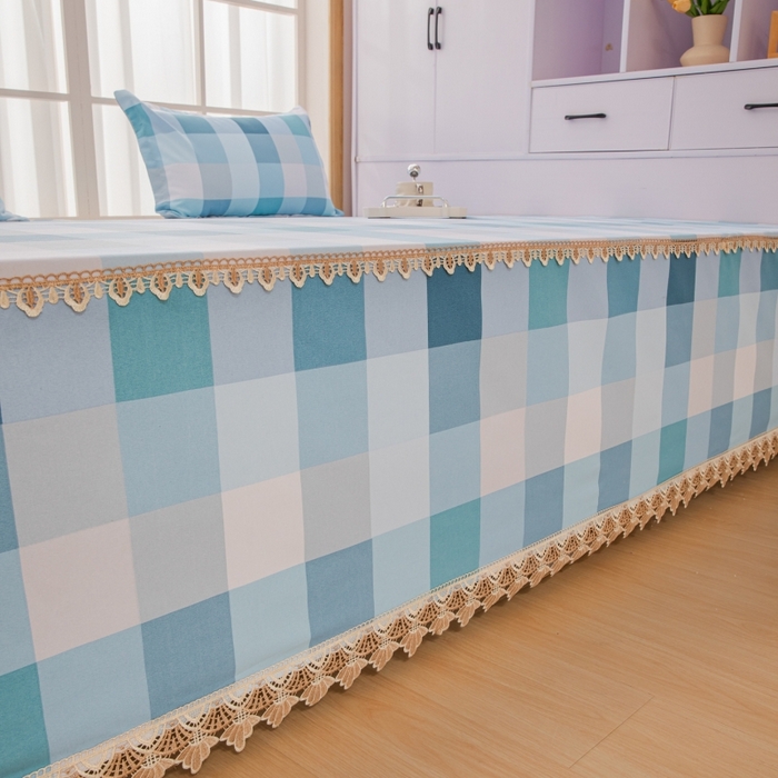 91家纺网 家纺一手货源 找家纺 手艺人家纺 2025新款单层老粗布炕盖LDK23-LDK27 LDK27