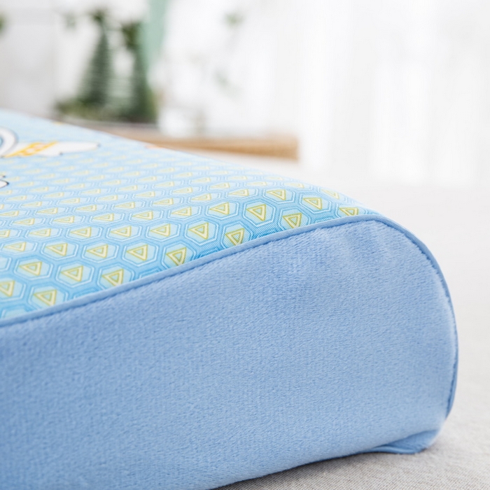 91家纺网 家纺一手货源 找家纺 大黄蜂家居家纺 2025新款全棉13372棉儿童卡通乳胶枕套 嗨皮熊猫