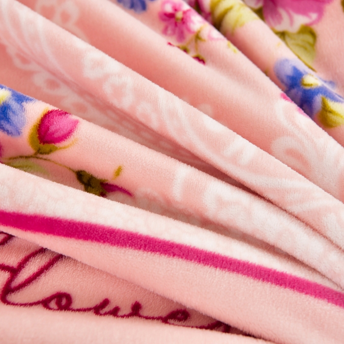 91家纺网 家纺一手货源 找家纺 芯诗曼家纺 2025新款金貂绒牛奶绒印花三件套 富贵牡丹