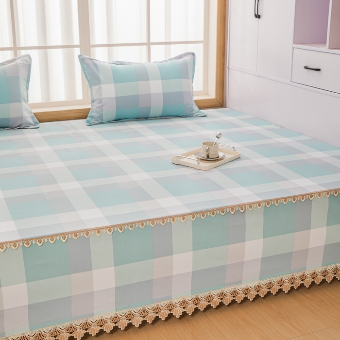 91家纺网 家纺一手货源 找家纺 手艺人家纺 2025新款单层老粗布炕盖LDK23-LDK27 LDK23