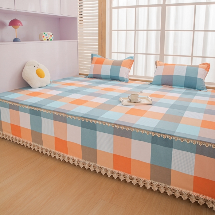 91家纺网 家纺一手货源 找家纺 手艺人家纺 2025新款单层老粗布炕盖LDK23-LDK27 LDK25