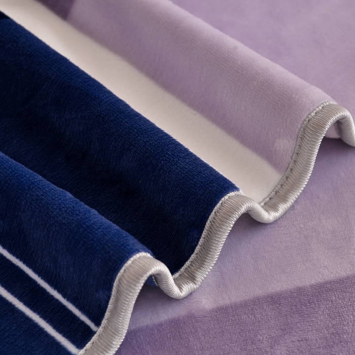 91家纺网 家纺一手货源 找家纺 芯诗曼家纺 2025新款金貂绒牛奶绒印花三件套 格调生活