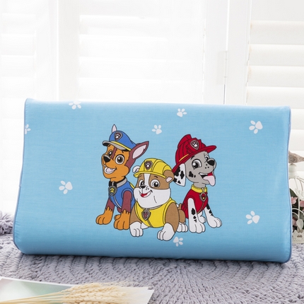 91家纺网 家纺一手货源 找家纺 大黄蜂家居家纺 2025新款全棉13372棉儿童卡通乳胶枕套 汪汪队