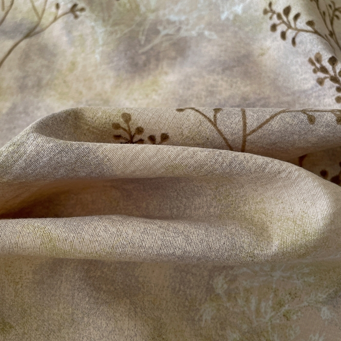 91家纺网 家纺一手货源 找家纺 一比一家纺 2026秋冬新款高克重棉麻原麻复古诧季风原麻四件套-简单款 梦境