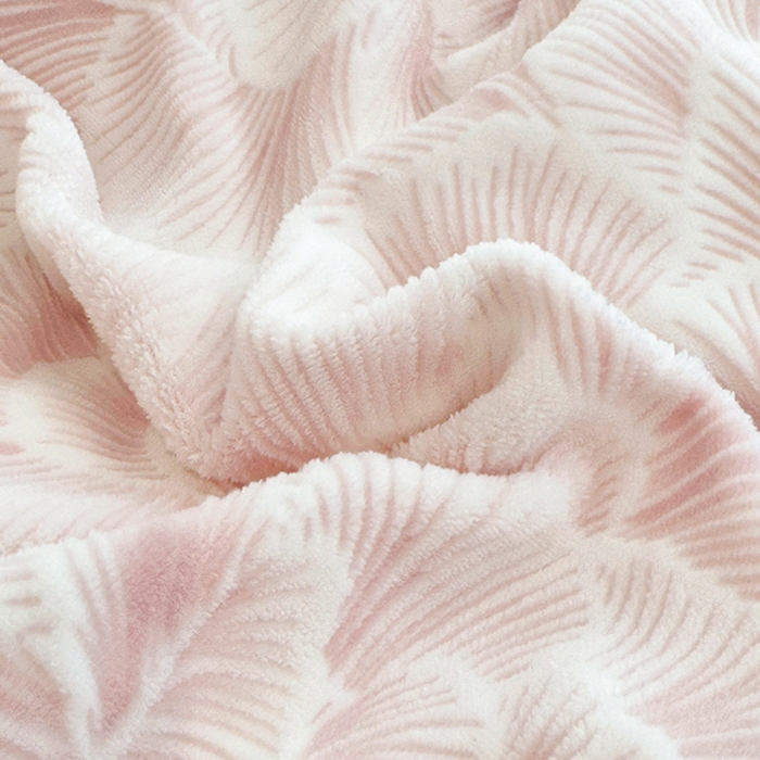 91家纺网 家纺一手货源 找家纺 梦精灵家纺 2025新款高克重加厚雕花牛奶绒四件套 锦芙