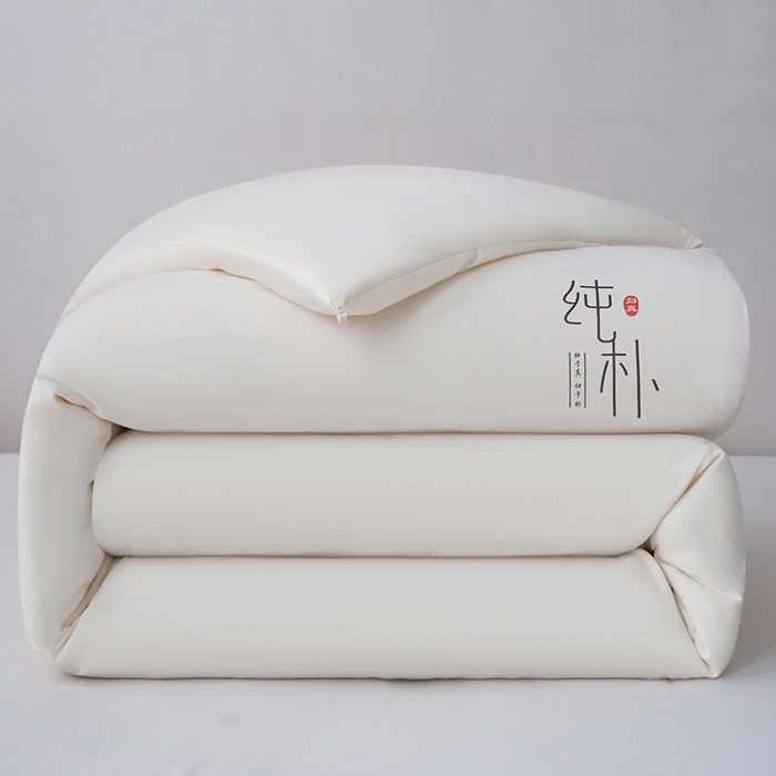 91家纺网 家纺一手货源 找家纺 （总）爱宝被业 2025新款纯朴A类亲肤棉大豆被