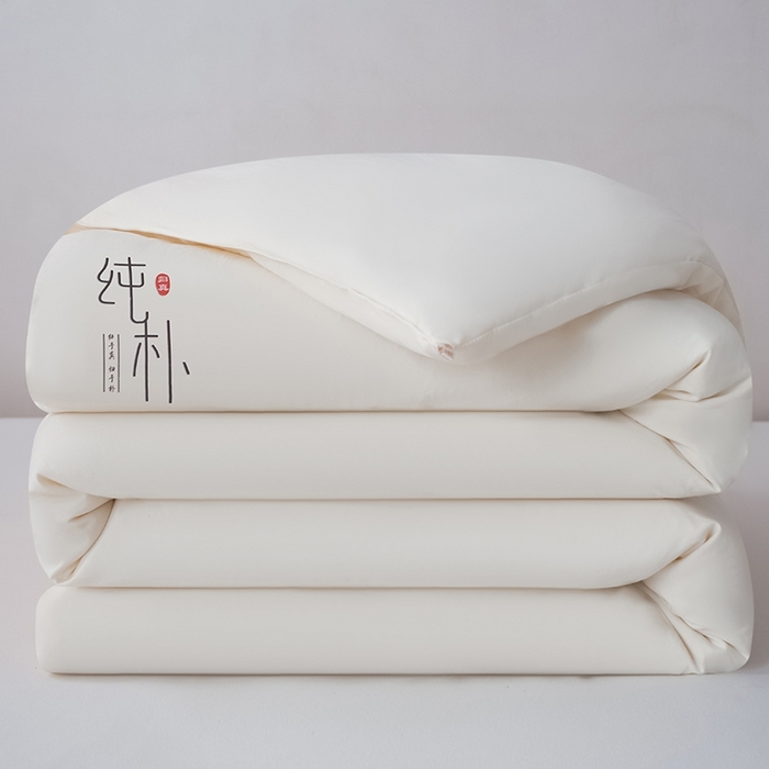 91家纺网 家纺一手货源 找家纺 （总）爱宝被业 2025新款纯朴A类亲肤棉大豆被