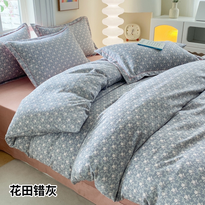 91家纺网 家纺一手货源 找家纺 （总）纽维斯 2025新款140g高克重仿全棉40S精梳棉磨毛四件套