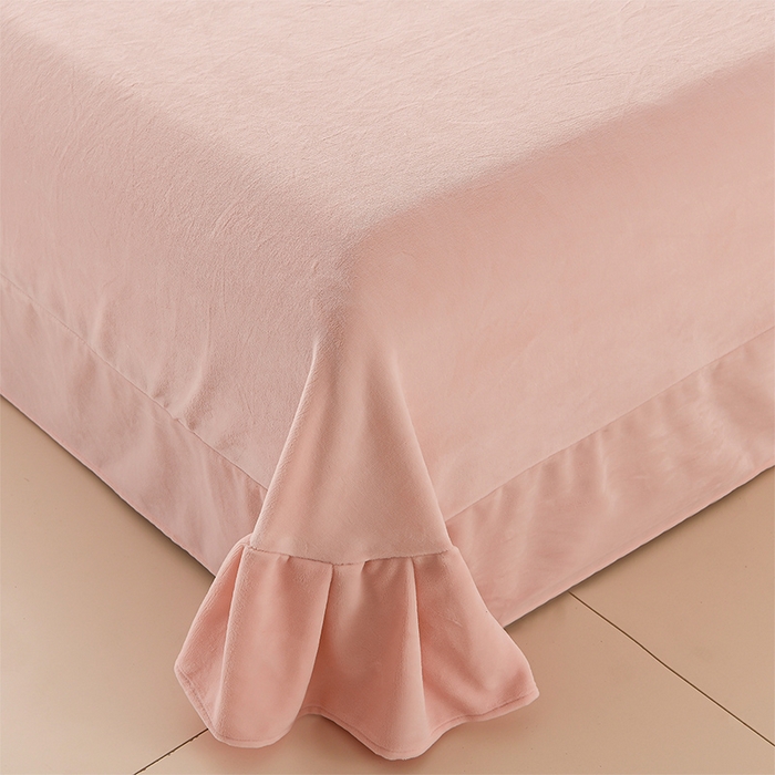 91家纺网 家纺一手货源 找家纺 （总）千嘻汇家纺 2025新款8.5斤韩版雕花牛奶绒四件套