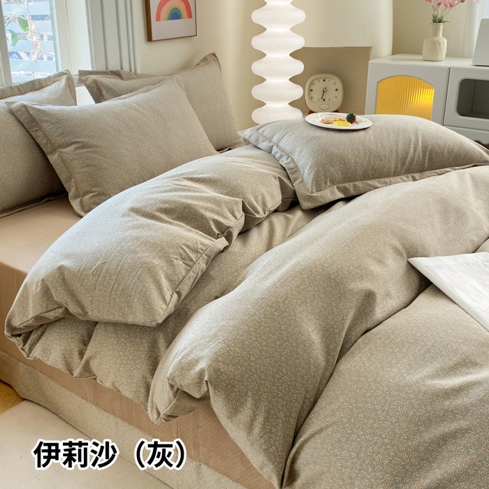 91家纺网 家纺一手货源 找家纺 （总）纽维斯 2025新款140g高克重仿全棉40S精梳棉磨毛四件套