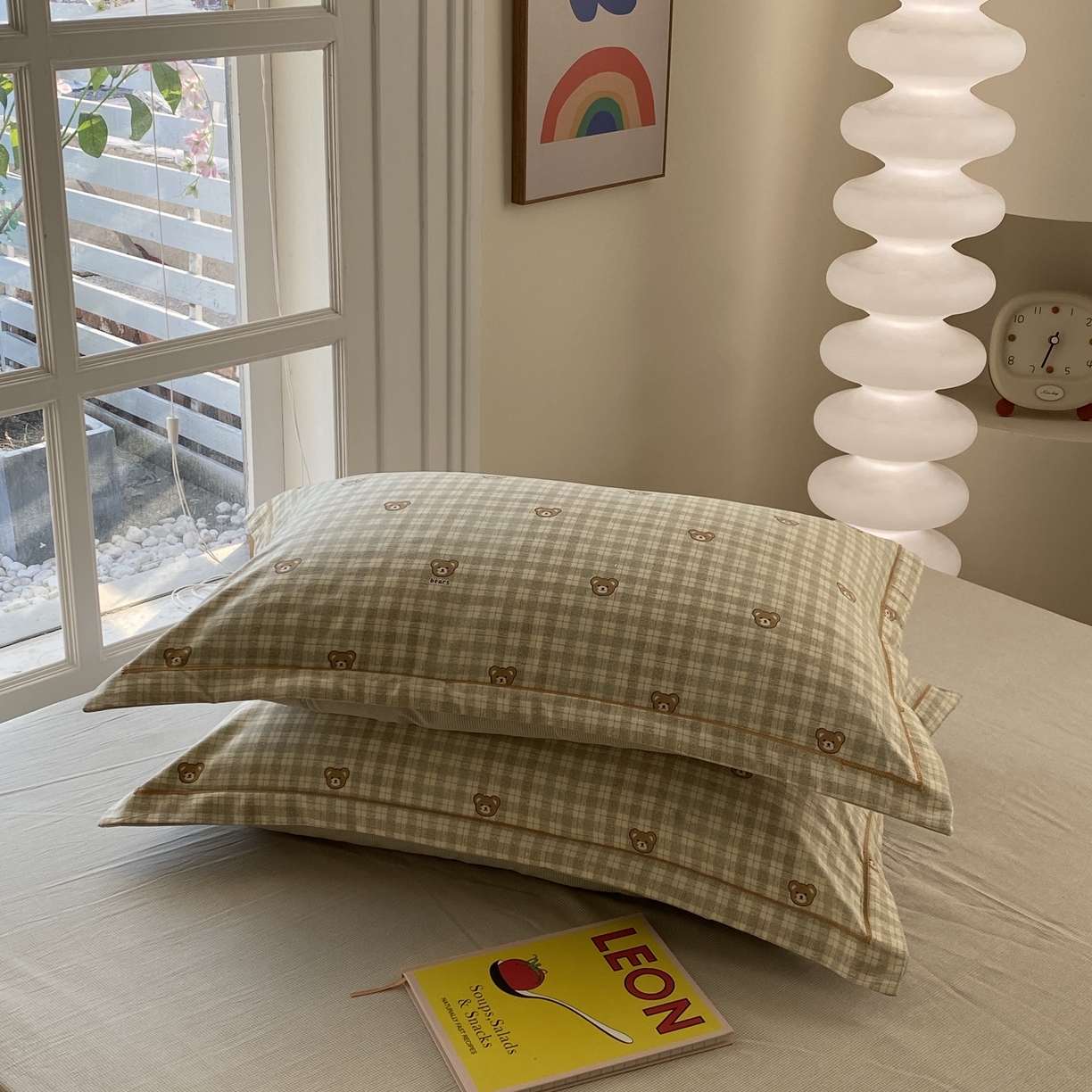 91家纺网 家纺一手货源 找家纺 纽维斯 2025新款140g高克重仿全棉40S精梳棉磨毛四件套 维维熊