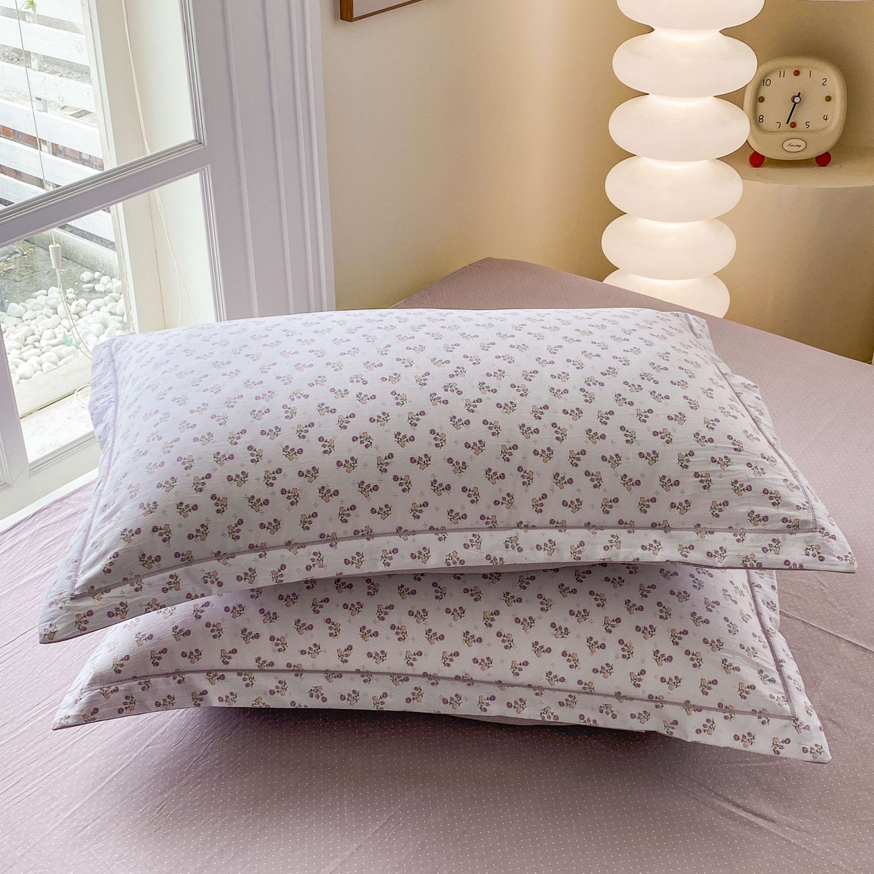 91家纺网 家纺一手货源 找家纺 纽维斯 2025新款140g高克重仿全棉40S精梳棉磨毛四件套 玉兰满庭雪