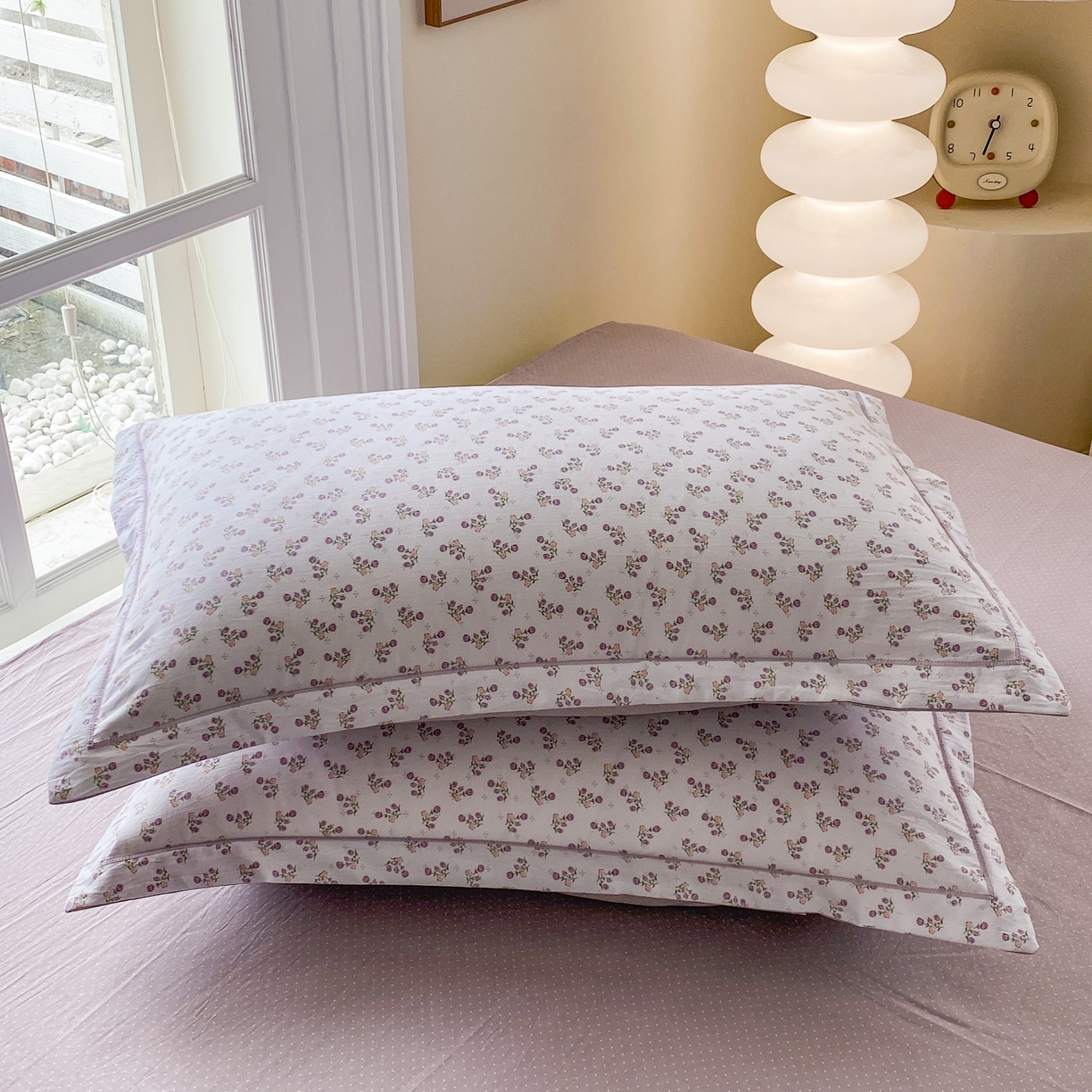 91家纺网 家纺一手货源 找家纺 纽维斯 2025新款140g高克重仿全棉40S精梳棉磨毛四件套 玉兰满庭雪