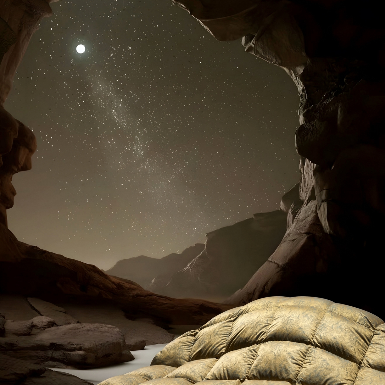 91家纺网 家纺一手货源 找家纺 织梦人羽绒工厂店 2025新款高蓬松羽绒被95鹅绒大牌同款花型-高精密提花系列 高精密提花-水云古铜