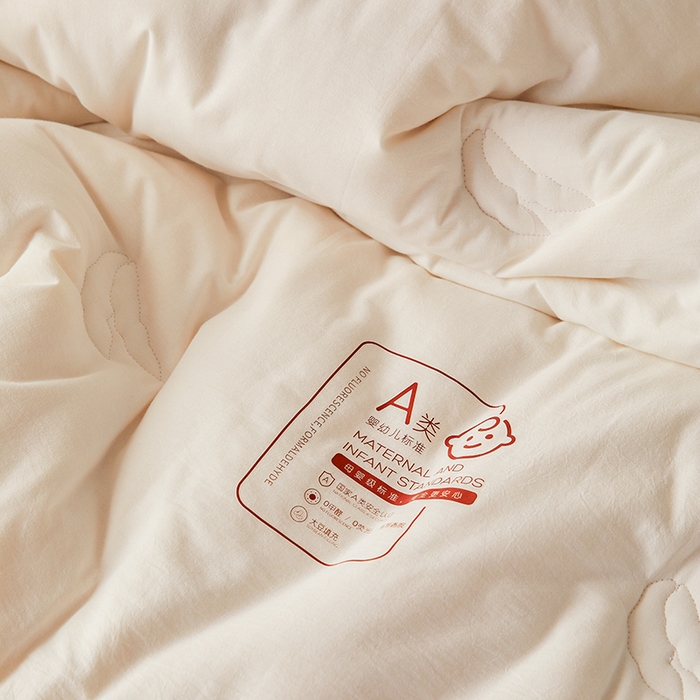 91家纺网 家纺一手货源 找家纺 （总）莱宁被业 2025新款全棉a类无染原棉大豆冬被原棉春秋被冬被子被芯