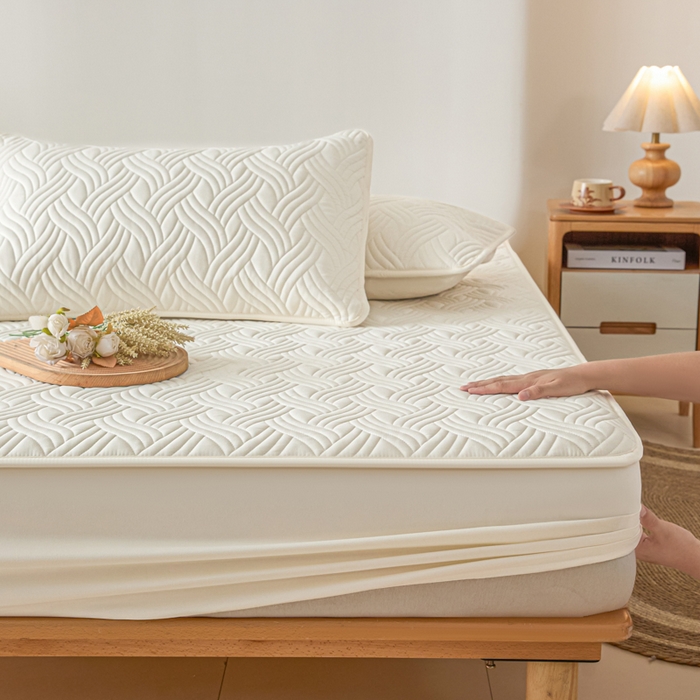 91家纺网 家纺一手货源 找家纺 （总）九亭家纺 2025新款A类防水夹棉床笠