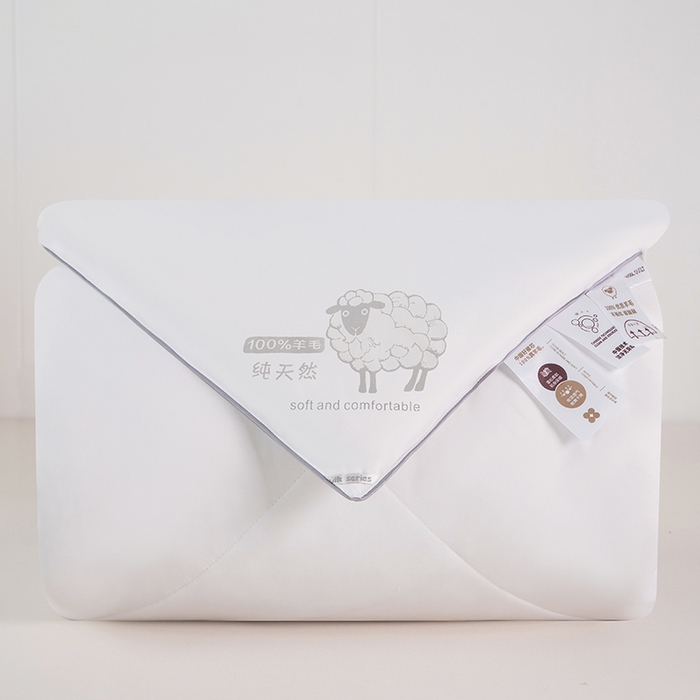 91家纺网 家纺一手货源 找家纺 （总）乐沐家纺 2025新款亲肤舒适A类亲肤棉羊毛被被子被芯 100%澳洲羊毛被