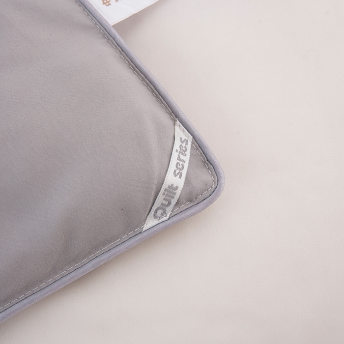 91家纺网 家纺一手货源 找家纺 乐沐家纺 2025新款亲肤舒适A类亲肤棉羊毛被被子被芯 100%澳洲羊毛被 轻银灰