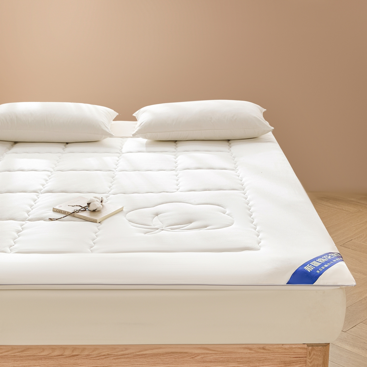 91家纺网 家纺一手货源 找家纺 （总）悠米悠家 2025新款亲肤加厚棉花夹棉床褥