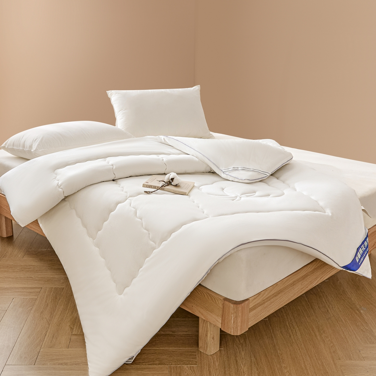 91家纺网 家纺一手货源 找家纺 （总）悠米悠家 2025新款亲肤加厚棉花夹棉床褥