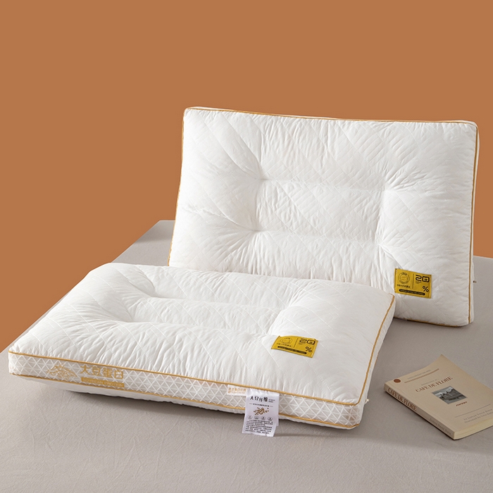 91家纺网 家纺一手货源 找家纺 永乐枕芯 2025新款大豆蛋白枕枕头枕芯 定型中枕-单只装