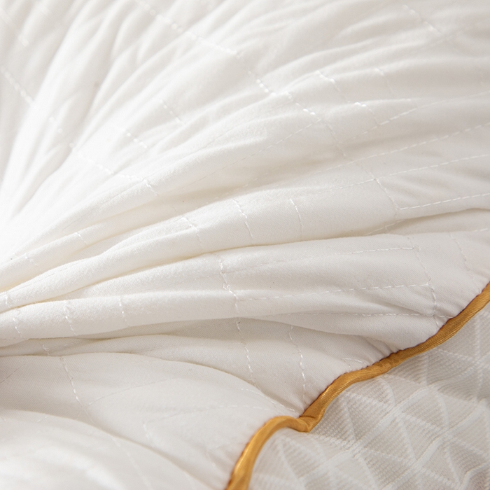 91家纺网 家纺一手货源 找家纺 永乐枕芯 2025新款大豆蛋白枕枕头枕芯 定型中枕-一对装