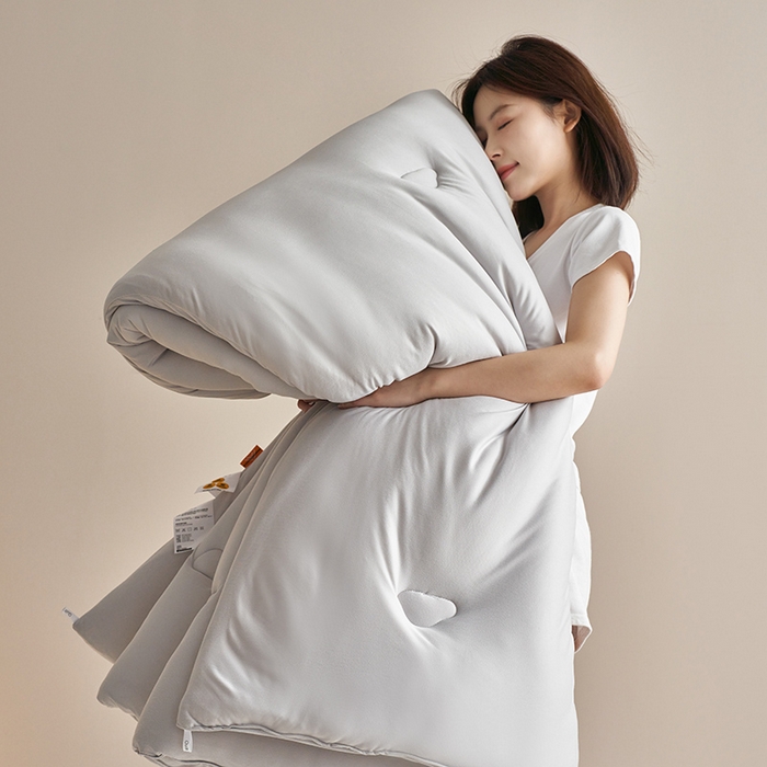 91家纺网 家纺一手货源 找家纺 （总）莱宁被业 2025新款A类针织云柔棉大豆冬被保暖学生春秋被冬被柔软被子被芯