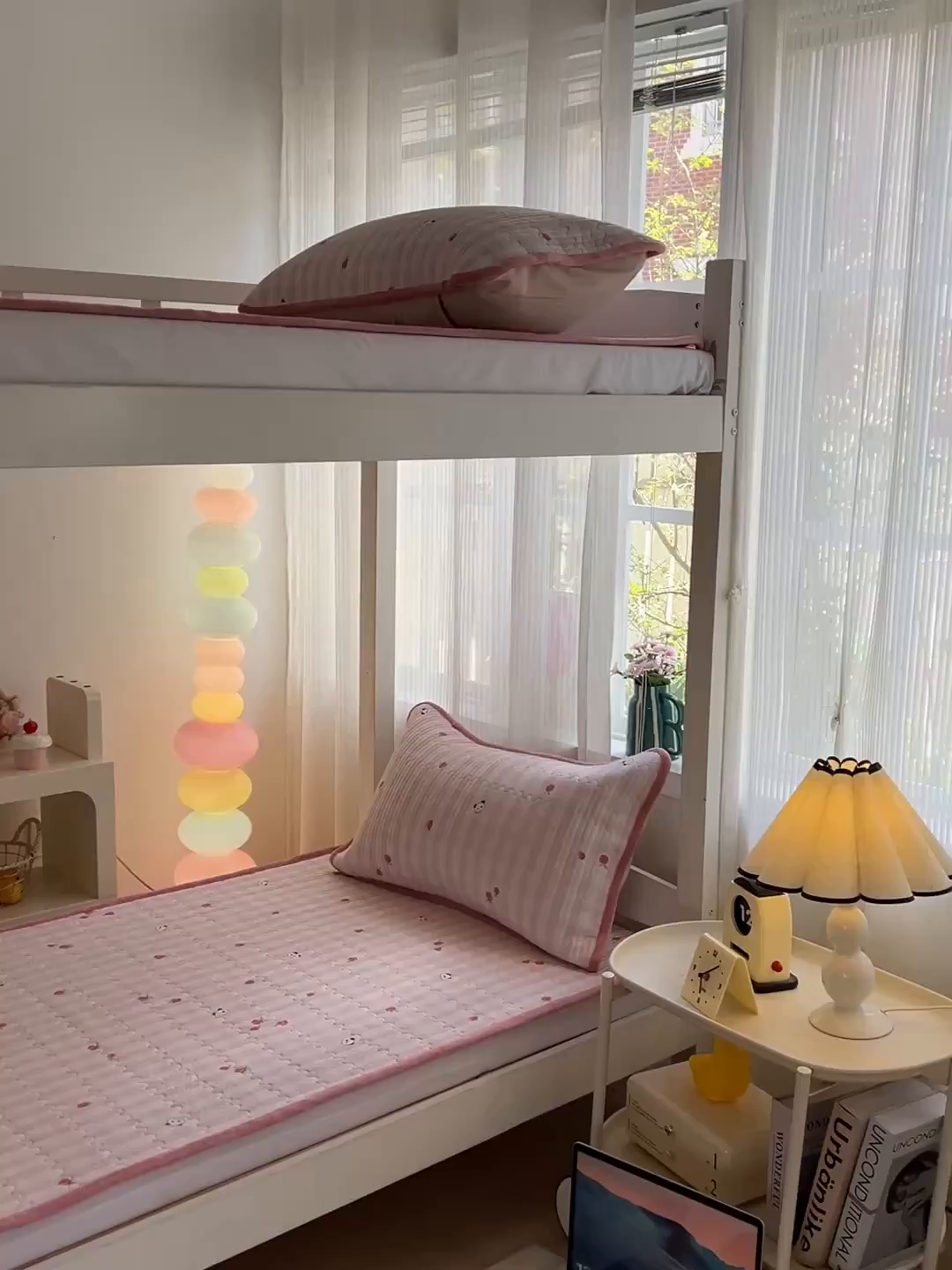 91家纺网 家纺一手货源 找家纺 恒尚居 2025新款纯棉牛奶绒学生床垫 双面两用夹棉床单床垫-秋冬款 四季通用-系列二 【小欢喜-粉】-A纯棉-B牛奶绒