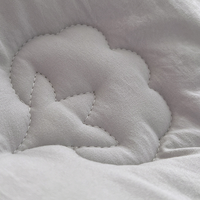 91家纺网 家纺一手货源 找家纺 莱宁被业 2025新款a类天竺棉棉花冬被优质新疆长绒棉学生春秋被棉花加厚棉花冬被 灰色