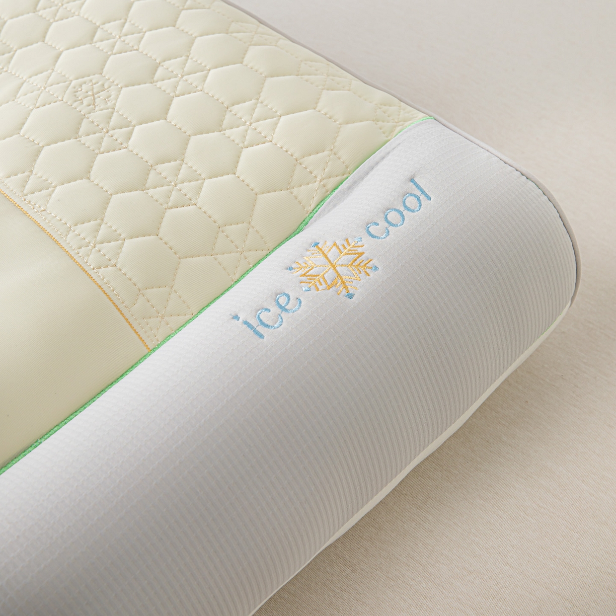 91家纺网 家纺一手货源 找家纺 永乐枕芯 2025新款冰丝牵引枕枕头枕芯 灰色